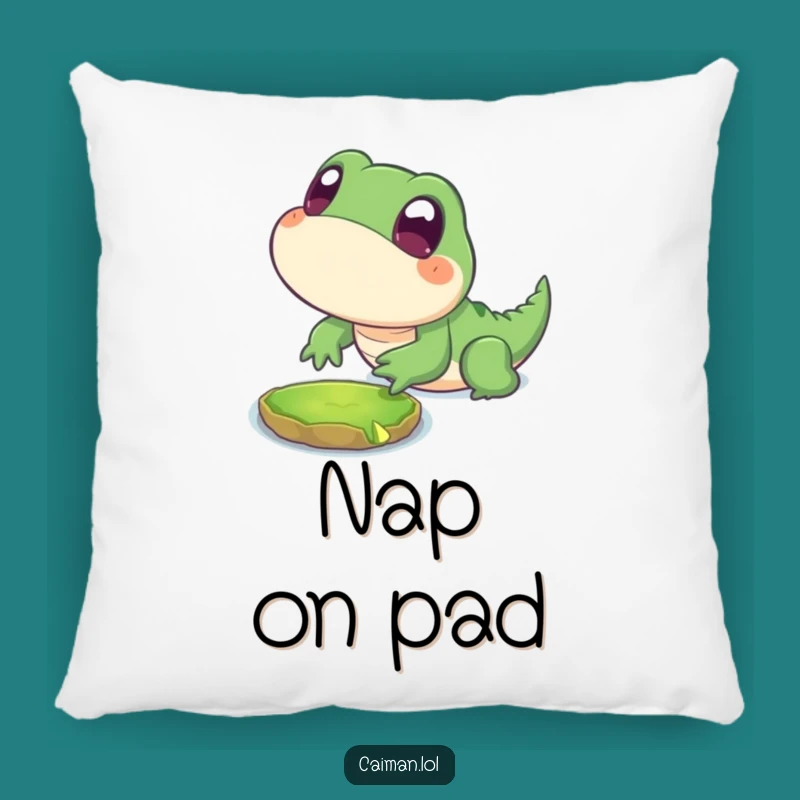 Funny Lunging Reptile Pillow: Innocent Eyes' Comfort, Cozy Funny Gift Decor